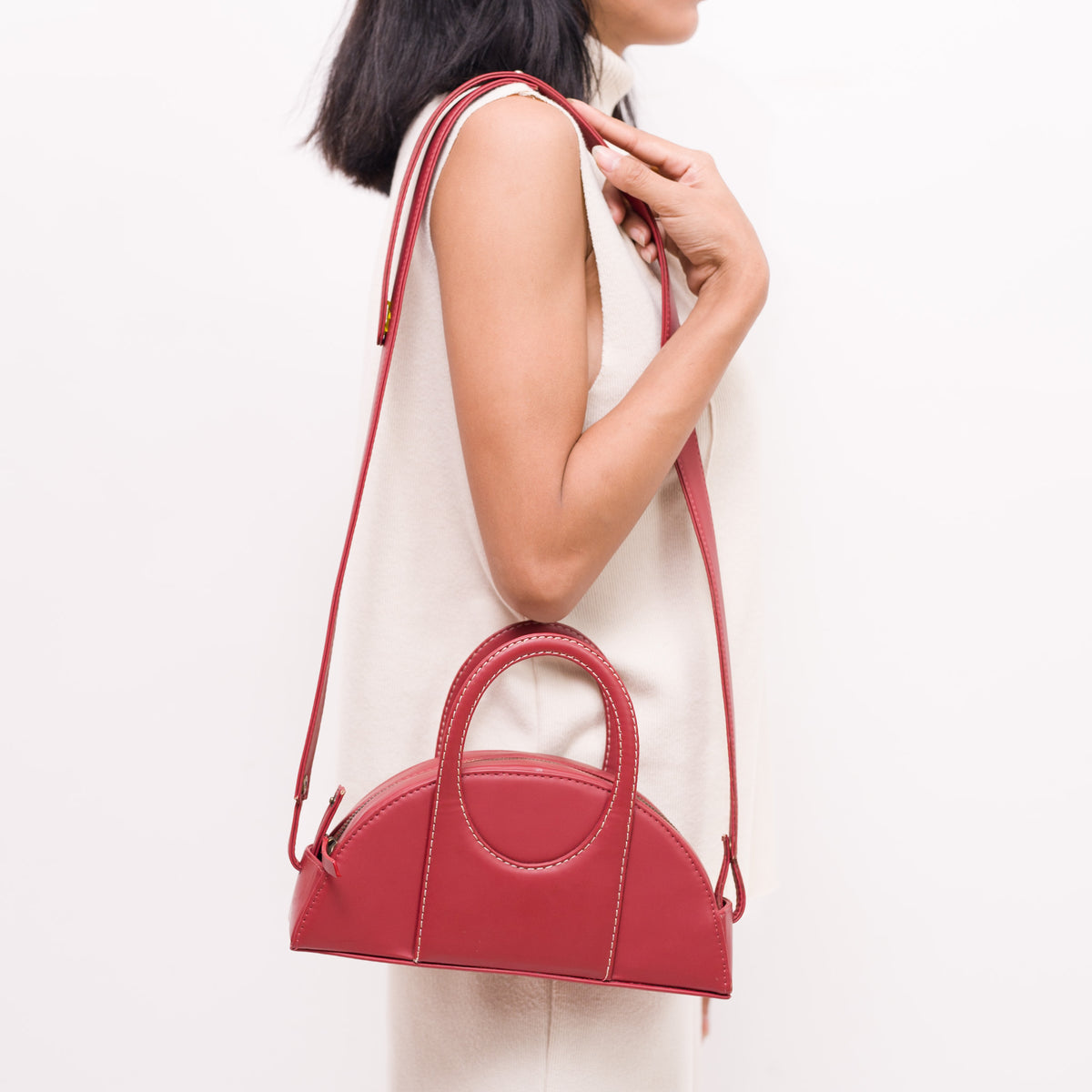 The OOO BAG - Cherry Red